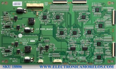 LED DRIVER / LG 3PHGC10005C-R / PCLH-L910E / REV 1.0 / LX 9500_MASTER / PANEL LX95M47T480V5 / MODELO 47LX9500